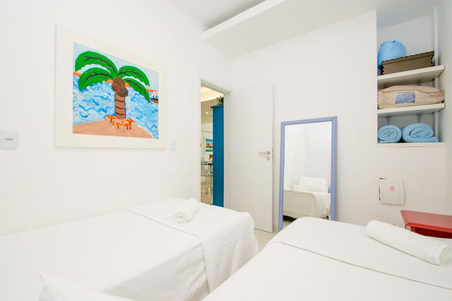 Apartamento Av Atlantica Sacada C/ Vista Mar Em Bc Bw8355